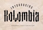 Kolombia Font