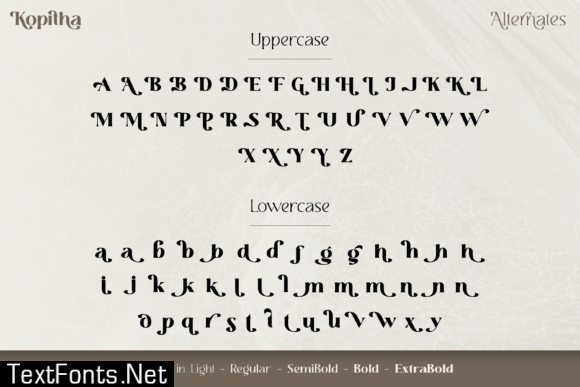 Kopitha Font