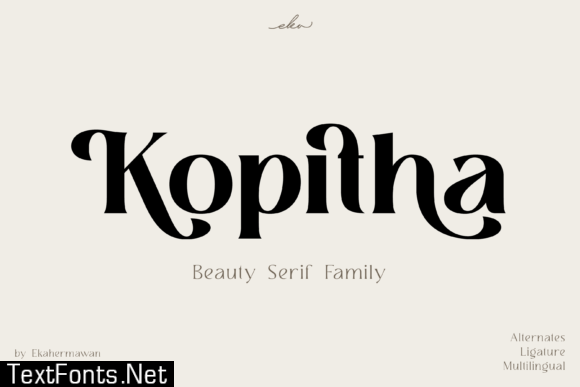 Kopitha Font