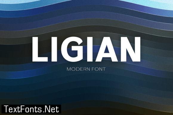 Ligian Font