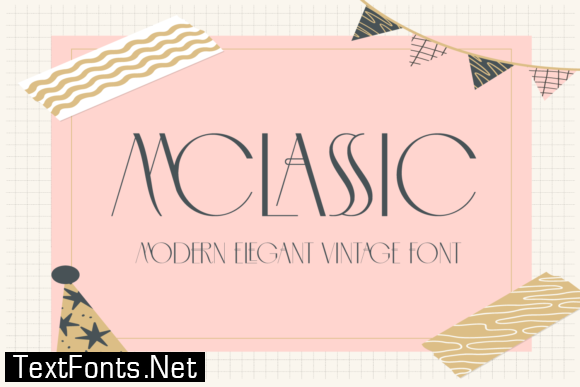 Mclassic Font