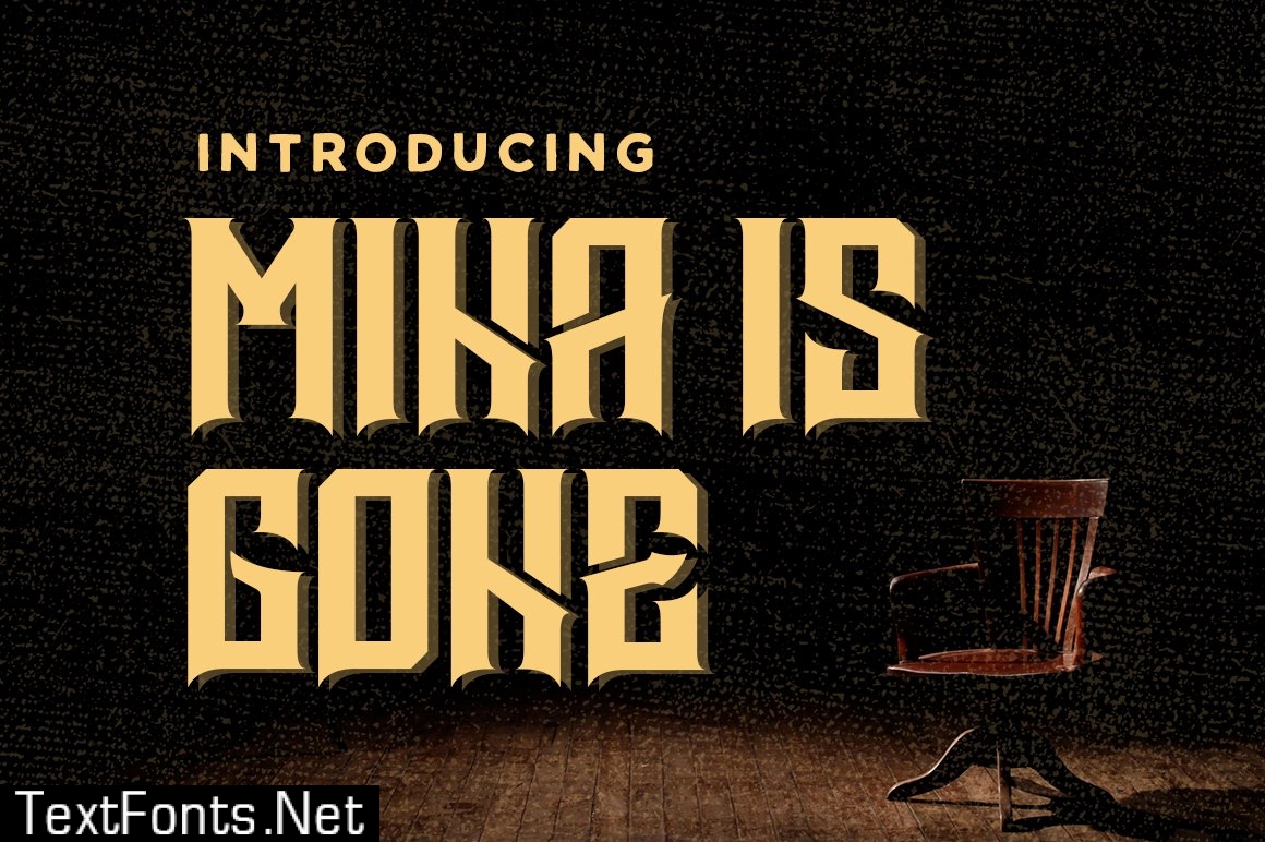 Mina is Gone Font