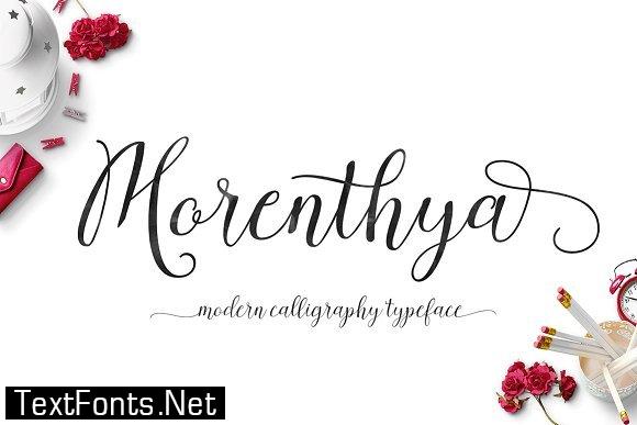 Morenthya Font