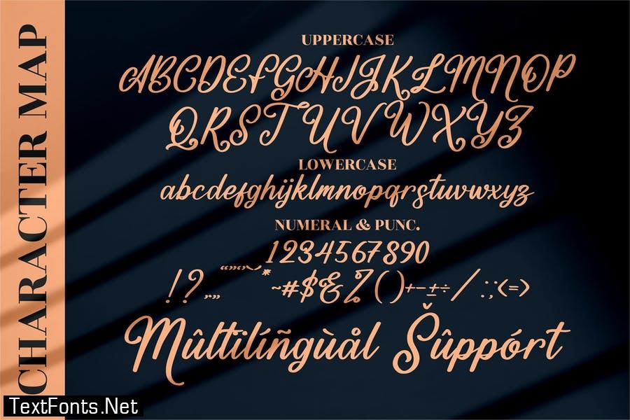 Mountain Brilliant Modern Script LS