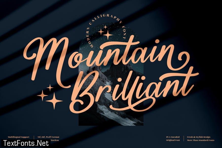 Mountain Brilliant Modern Script LS