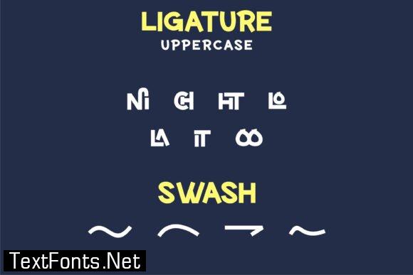 Night Cite Font