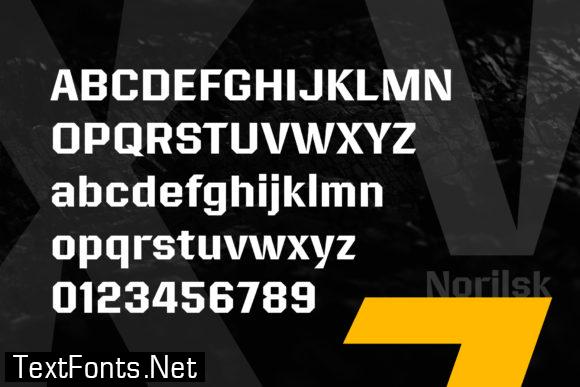 Norilsk Font