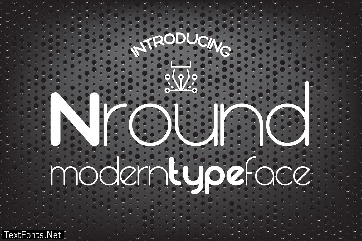 Nround Font