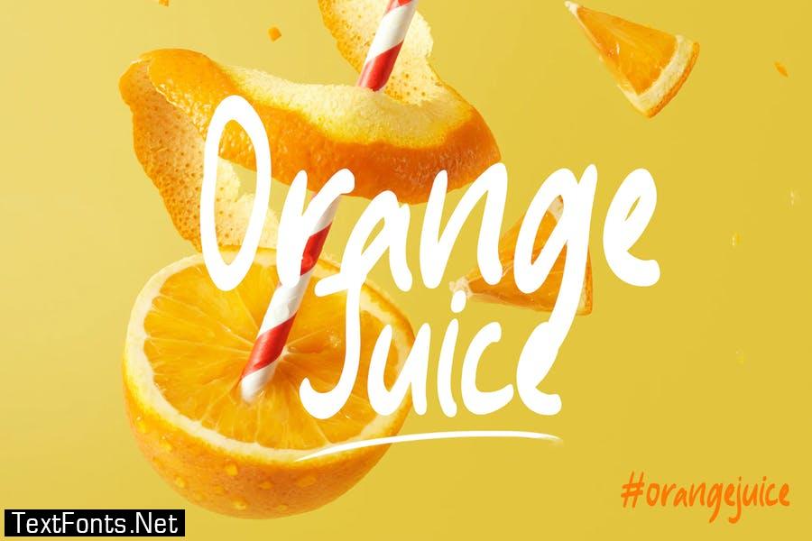 Orange Butter Font