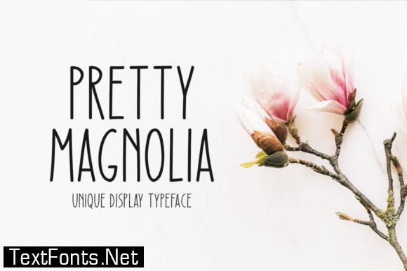 Pretty Magnolia Font