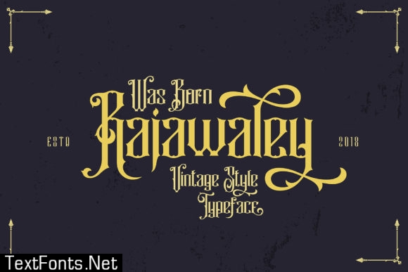 Rajawalley Font