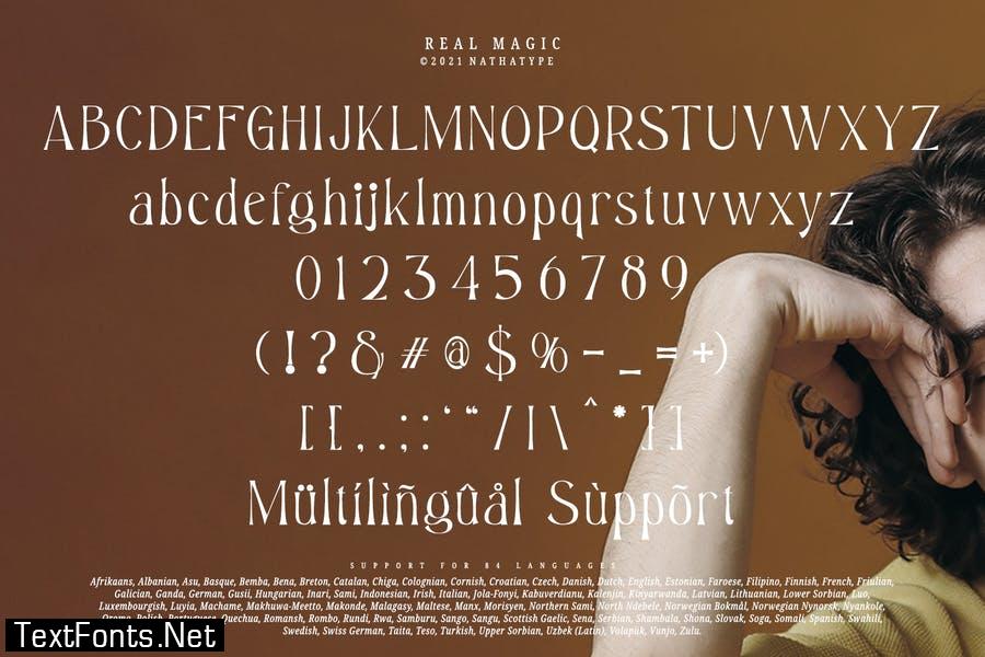 Real Magic Font