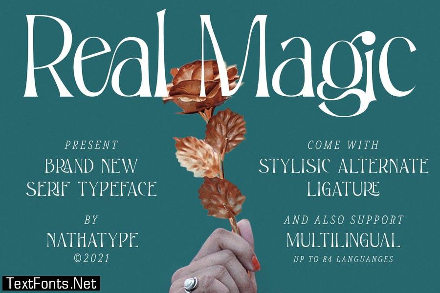 Real Magic Font