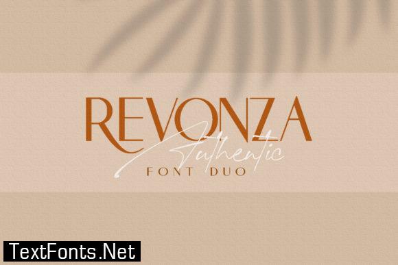 Revonza Authentic Font