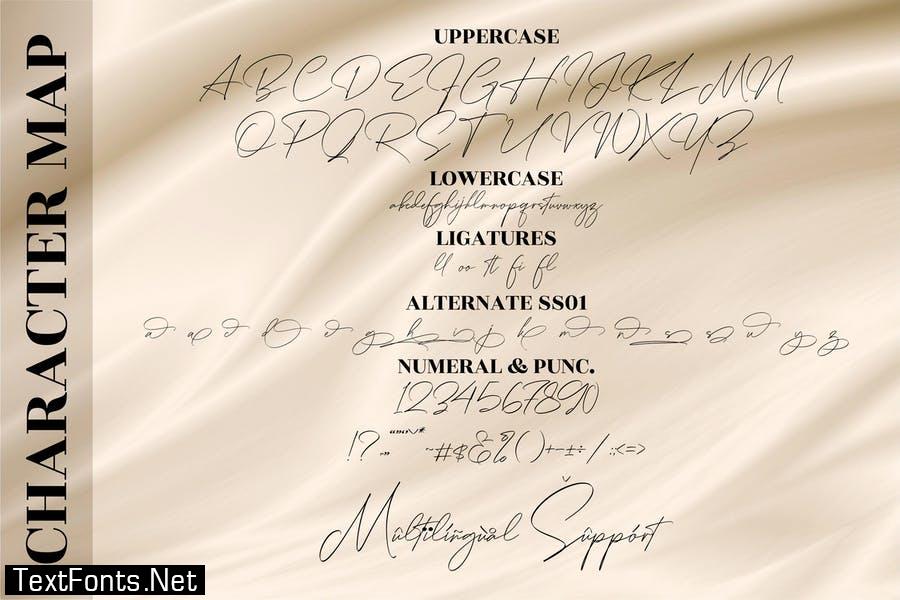 Rotherdam Signature Font LS