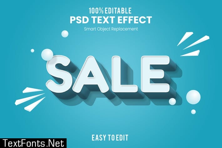 Sale - Fun 3d Text Effect