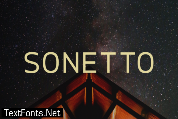 Sonetto Font