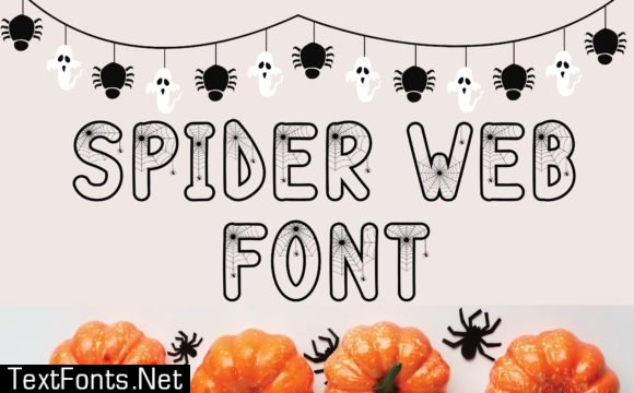 Spider Web Font