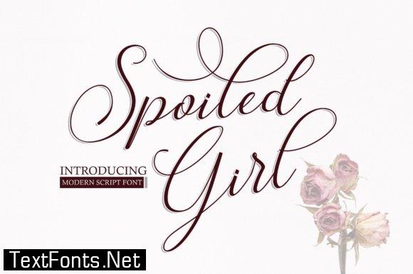 spoiled-girl-font