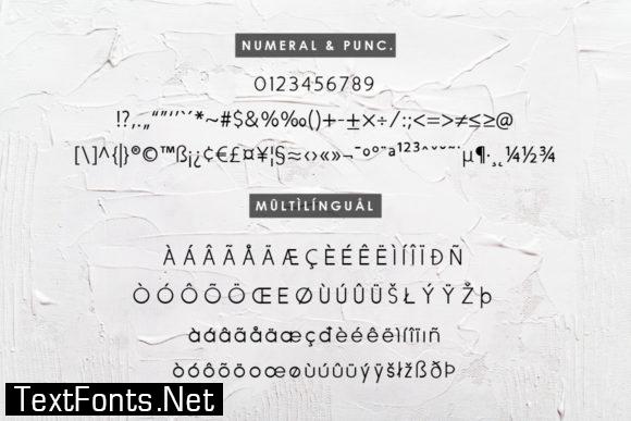 The Ground Font