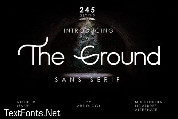 The Ground Font