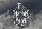 The Mariam Story Font