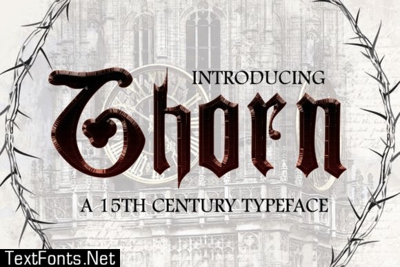 Thorn Font