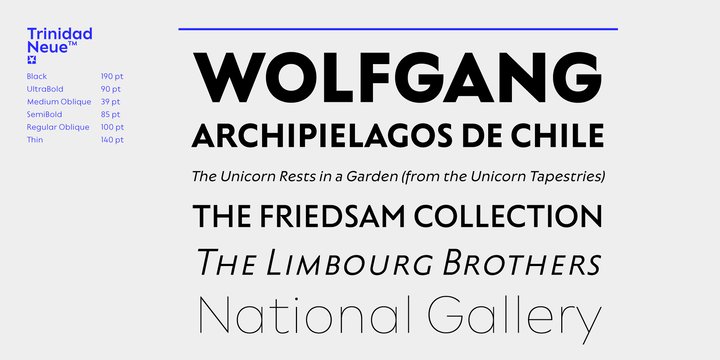 Trinidad Neue Font Family