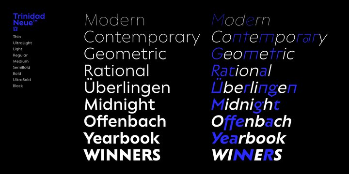 Trinidad Neue Font Family