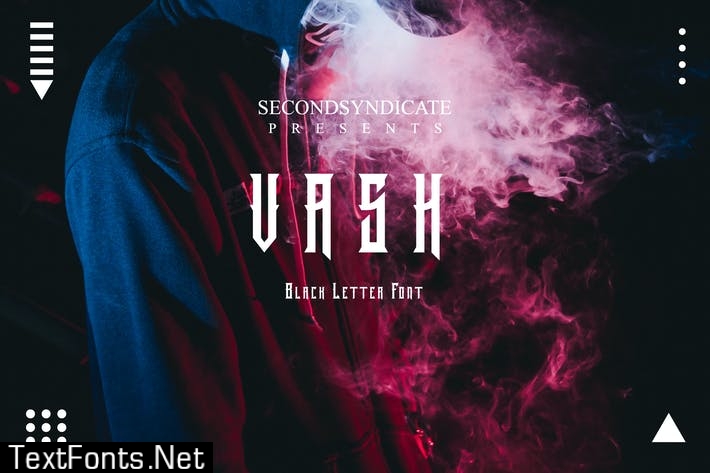 VASH - Black Letter Font