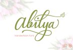 Abilya Font