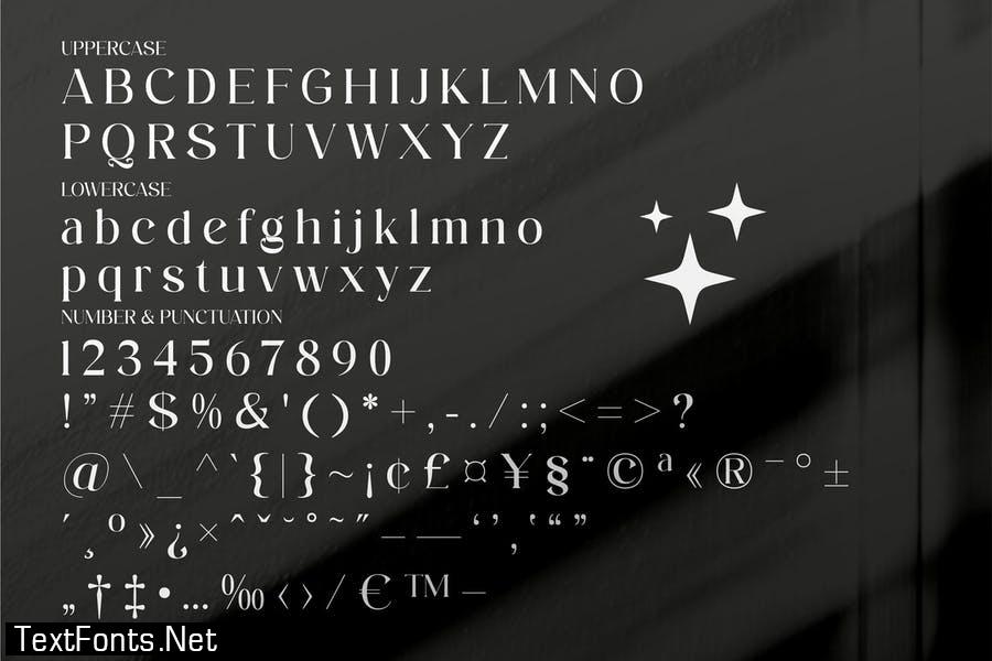 Aftesto Modern Serif Font LS