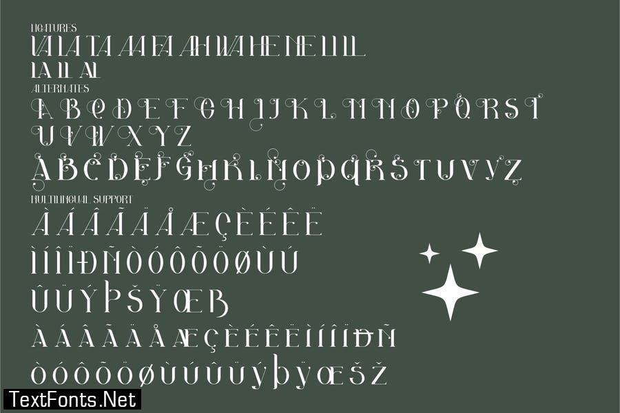 Akila Modern Serif Font LS