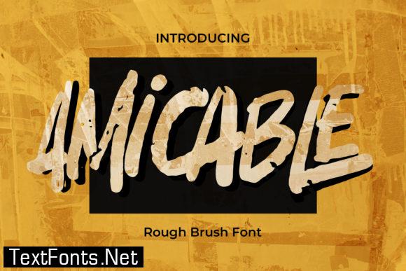 Amicable Font