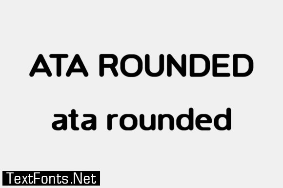 Ata Rounded Font