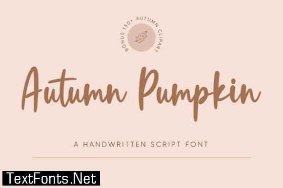 Autumn Pumpkin Font