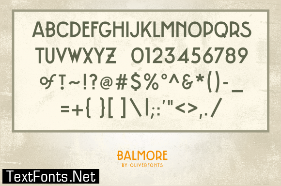 Balmore Font