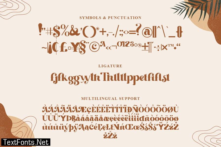 Beachfly – Classy Serif Typeface