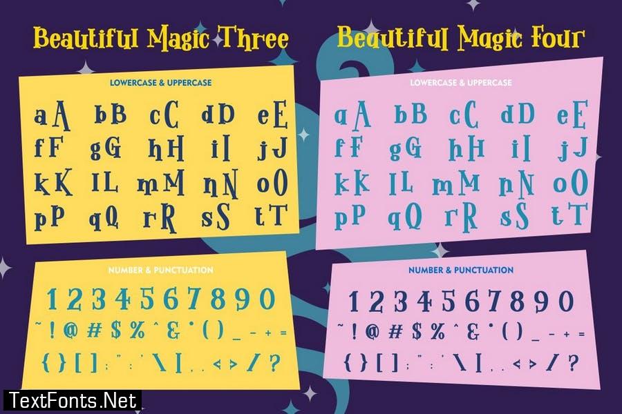 Beautiful Magic - Display Serif Font