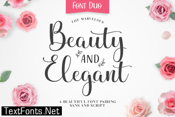 Beauty and Elegant Font