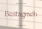 Bestagrach - Unique Ligatures Connected Serif