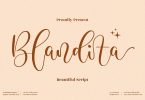 Blandita Beautiful Script LS
