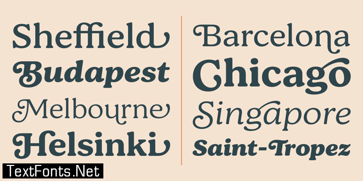 Bogue Font Family