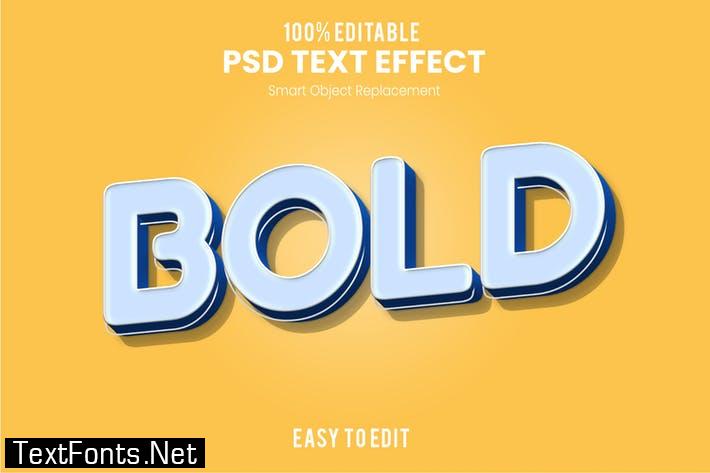 Bold-3D Text Effect