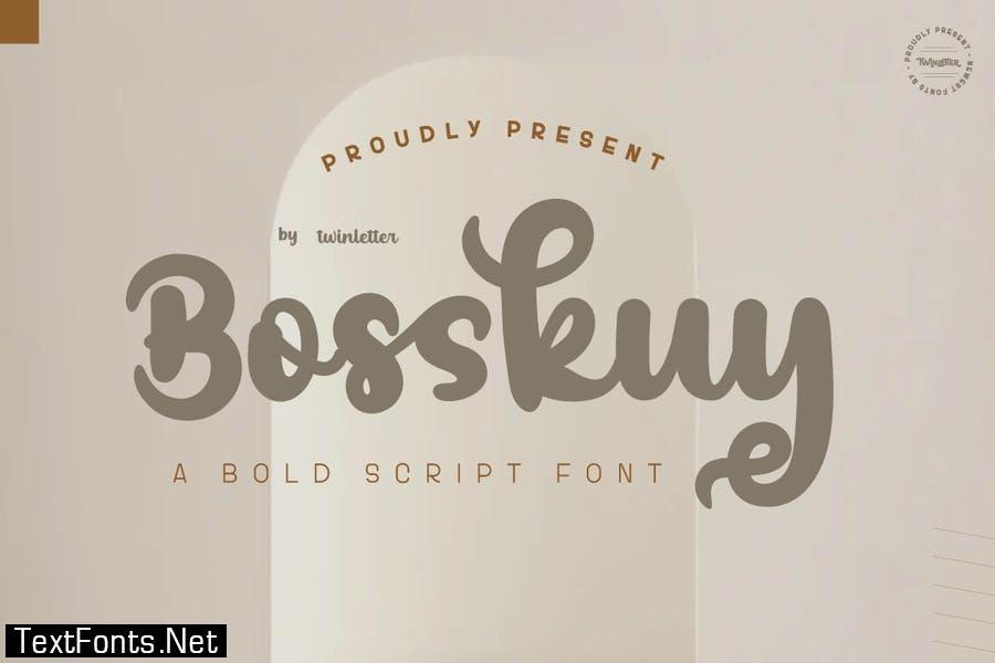 Bosskuy Font