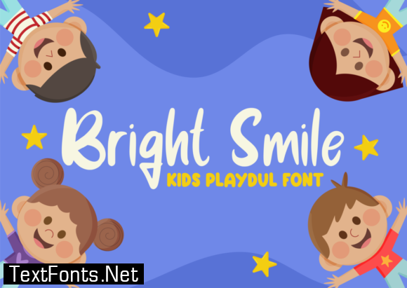 Bright Smile Font