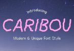 Caribou Font