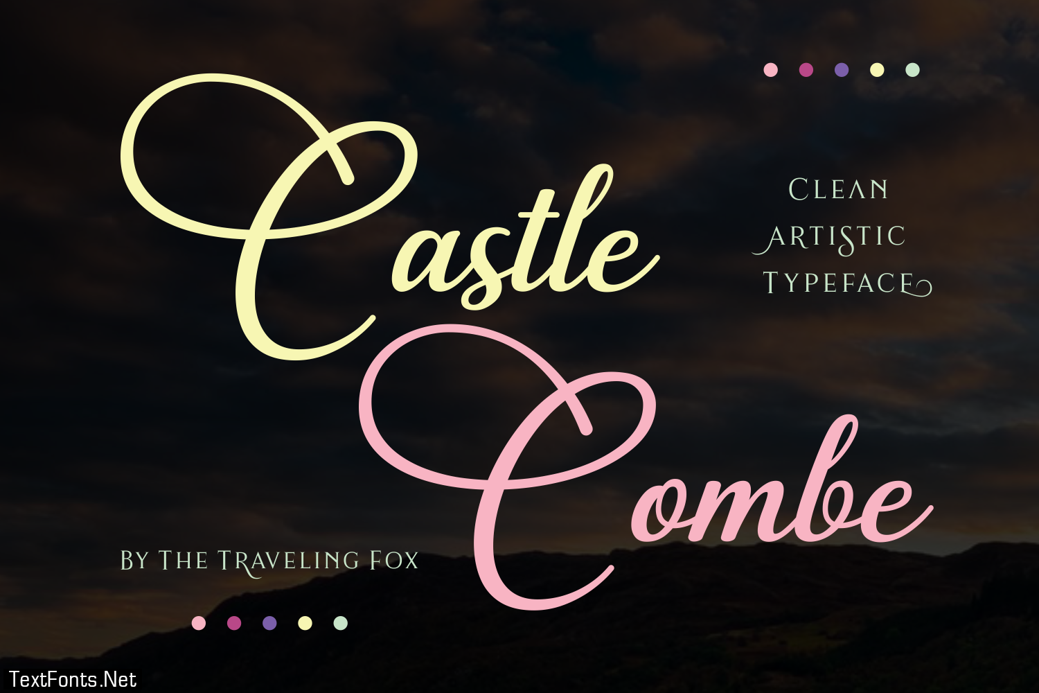Castle Combe Font