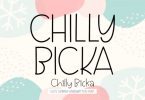 Chilly Bicka Font
