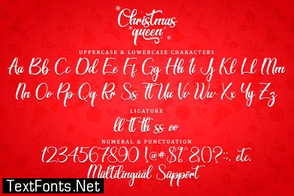 Christmas Queen Font